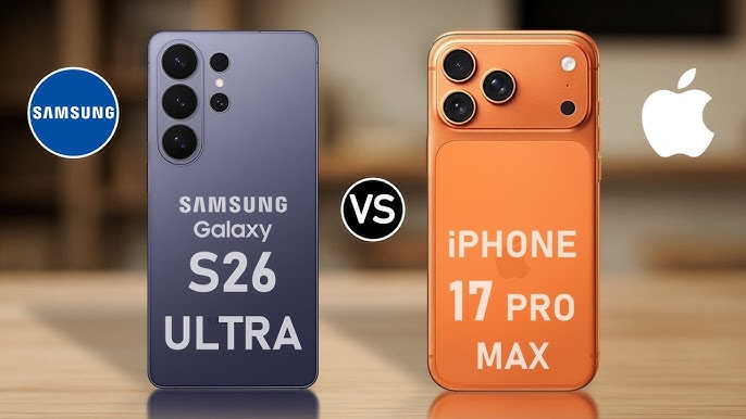 iPhone 17 vs Samsung Galaxy S26 Ultra